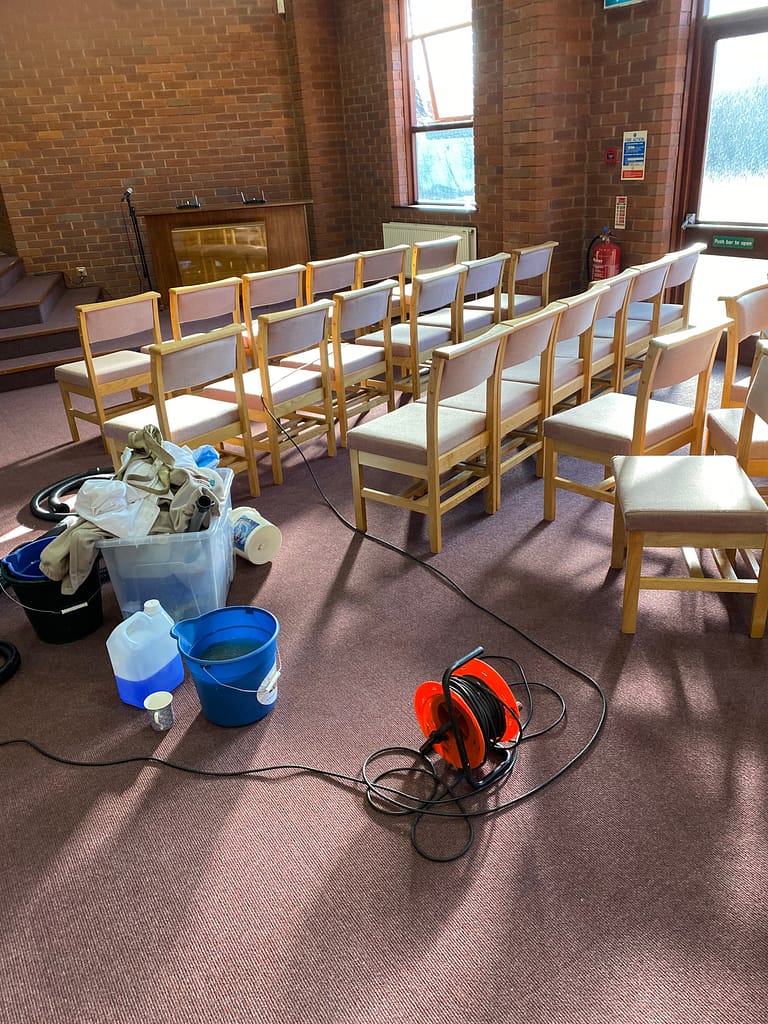 Cleaning chairs